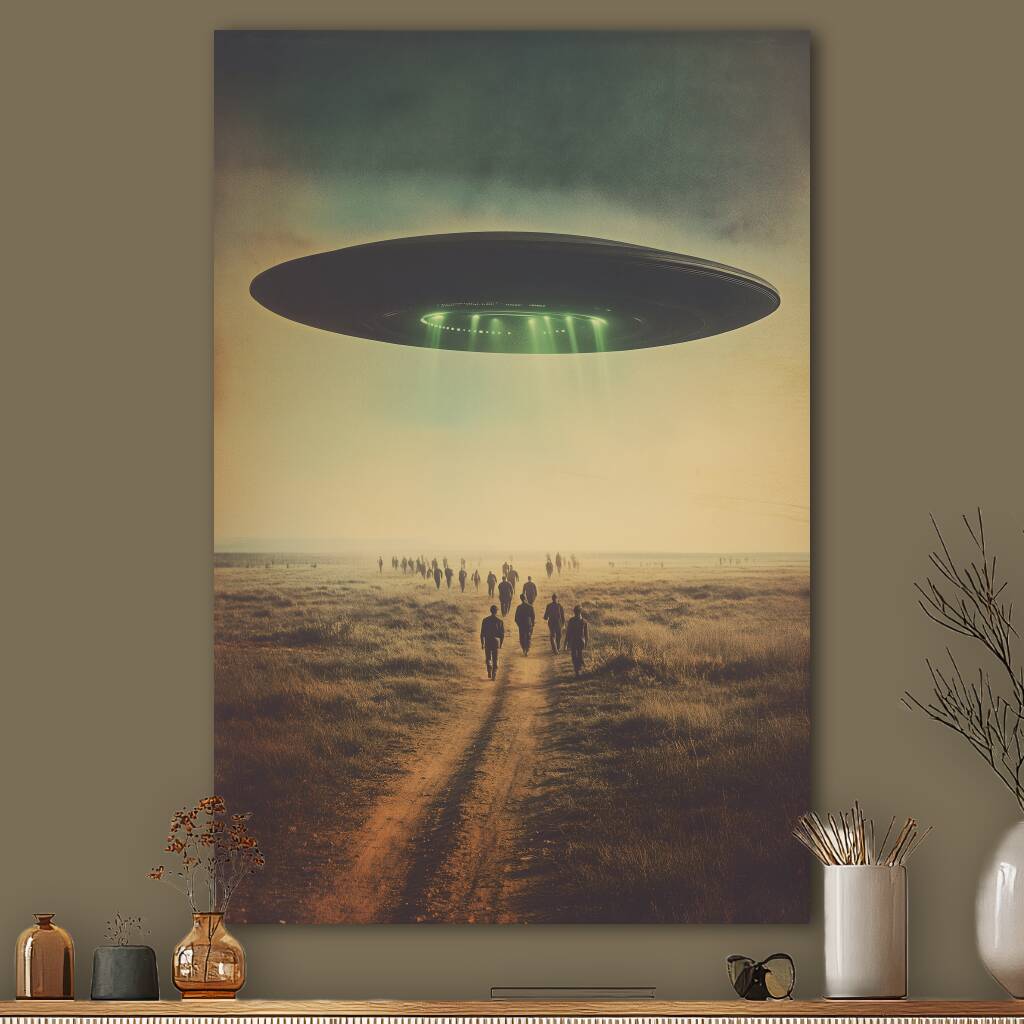 Alien Abduction sfeer foto