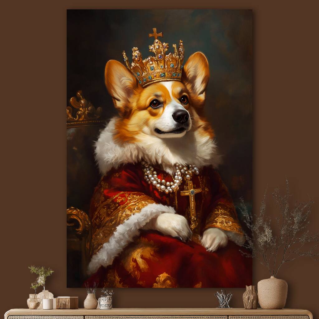 Bekijk Corgi Queen (Staand)