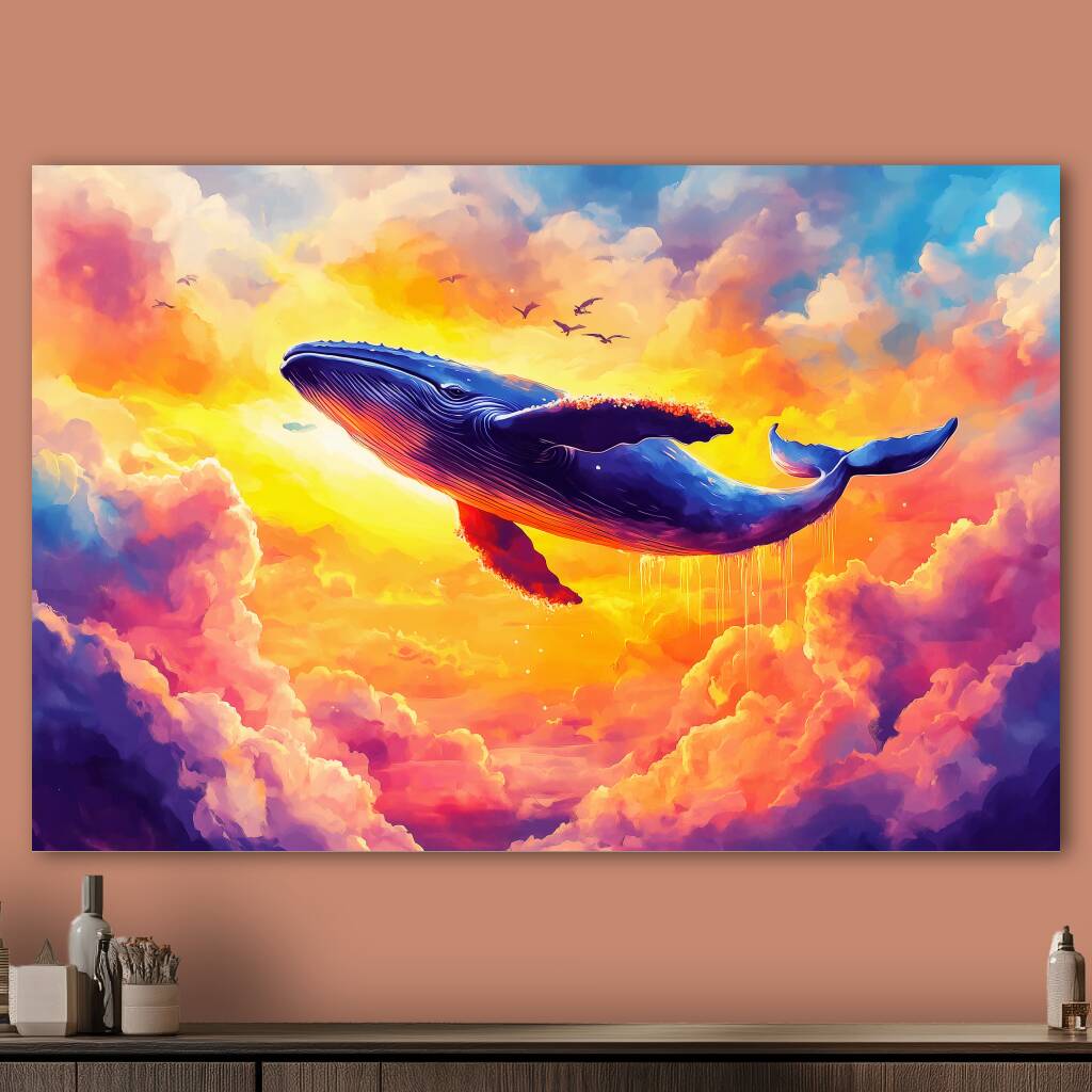 Bekijk Flying Whale (Liggend)