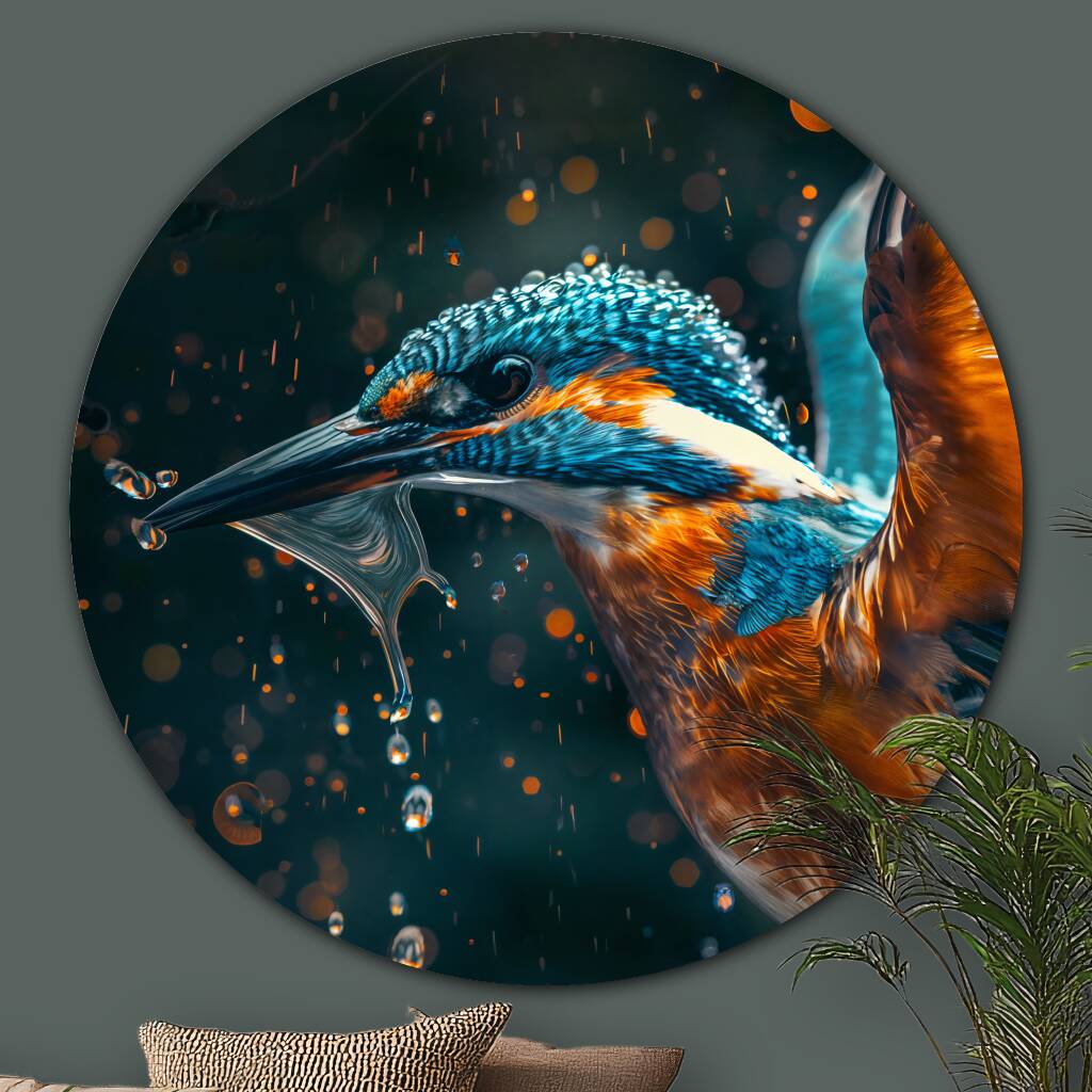 Rising Kingfisher sfeer foto
