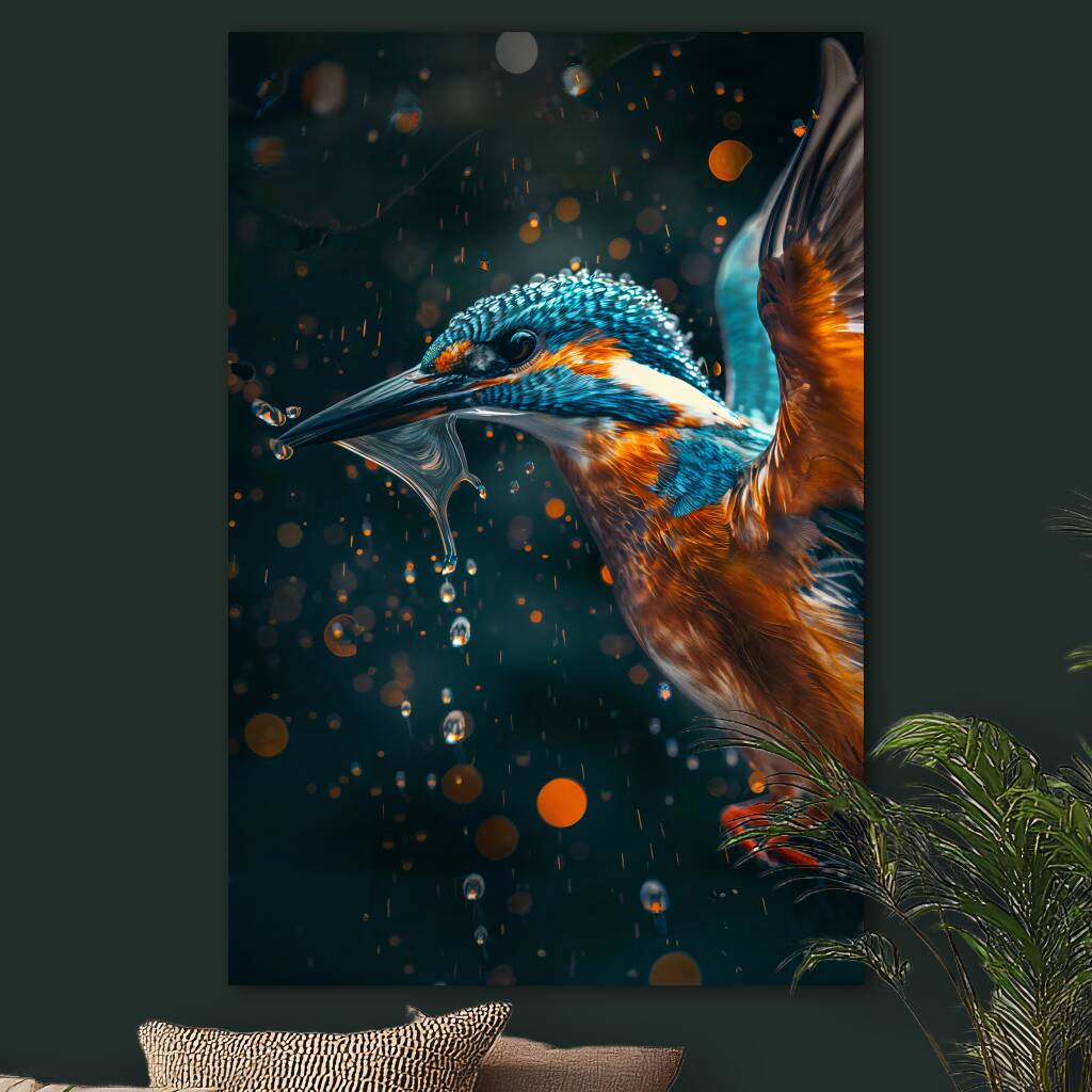 Bekijk Rising Kingfisher (Staand)