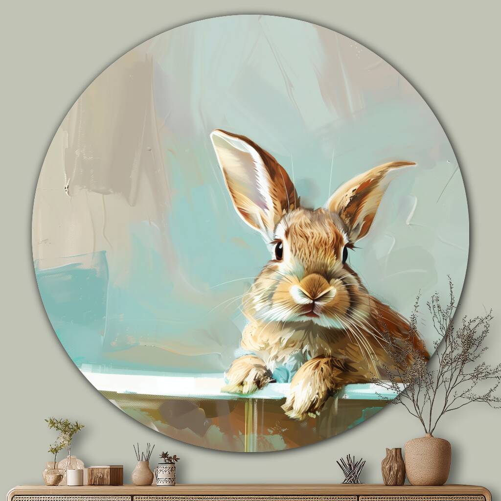 Bekijk Bath Bunny (Rond)