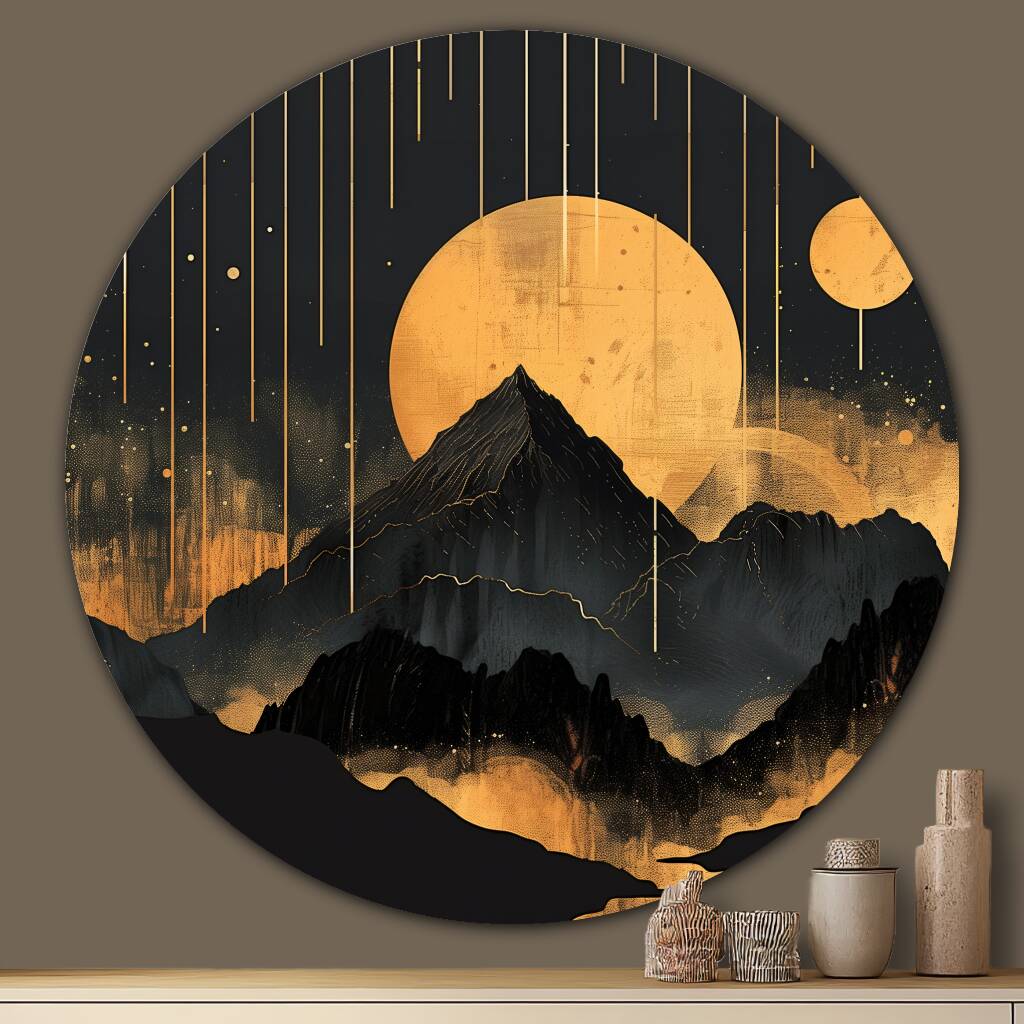 Golden Mountain sfeer foto