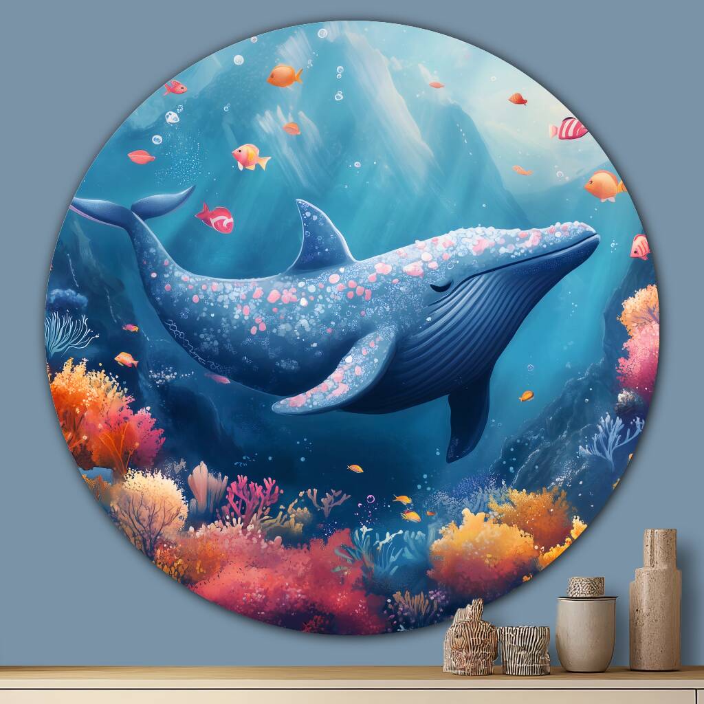 Bekijk Whale Whale Whale (Rond)