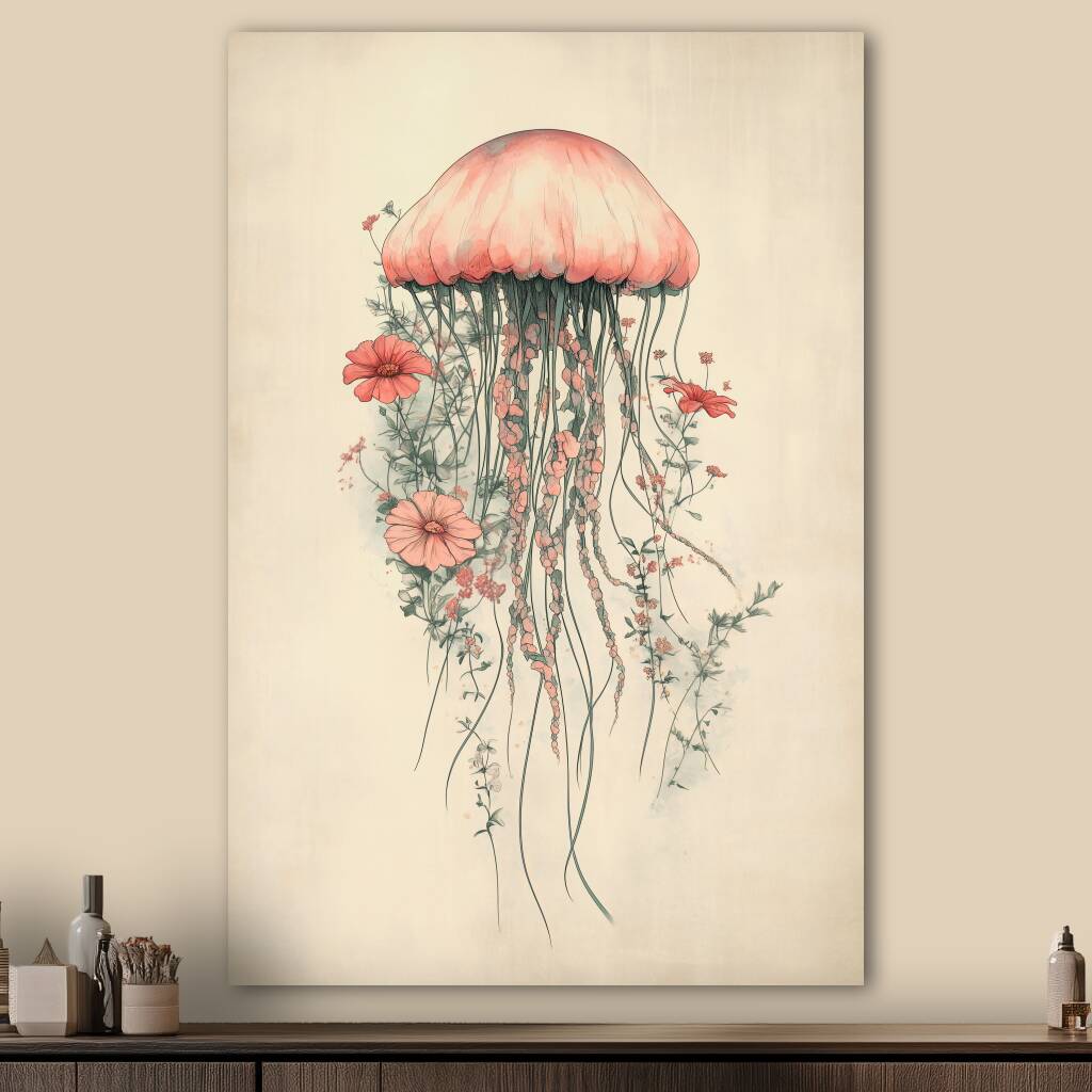 Bekijk Floral Jellyfish (Staand)