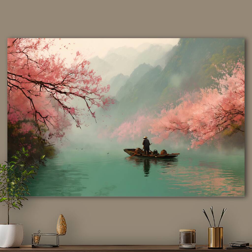 Bekijk Blossom Fisherman (Liggend)