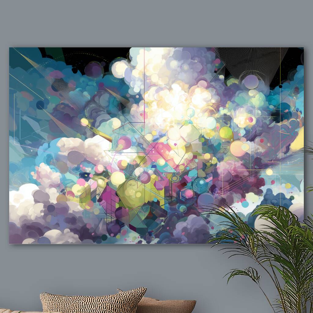 Bekijk Abstract Impact (Liggend)