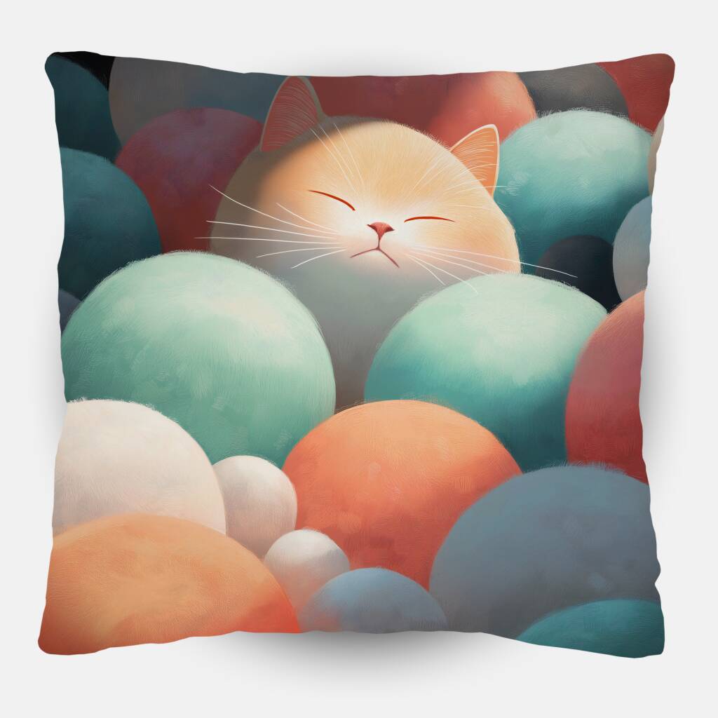 Bekijk Cat Balloons (Sierkussen)