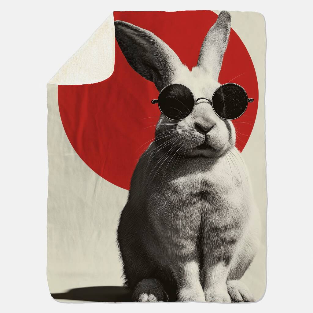 Bekijk Cool Bunny (Knuffeldeken)