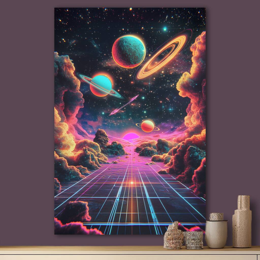 Bekijk Cosmic Grid (Staand)