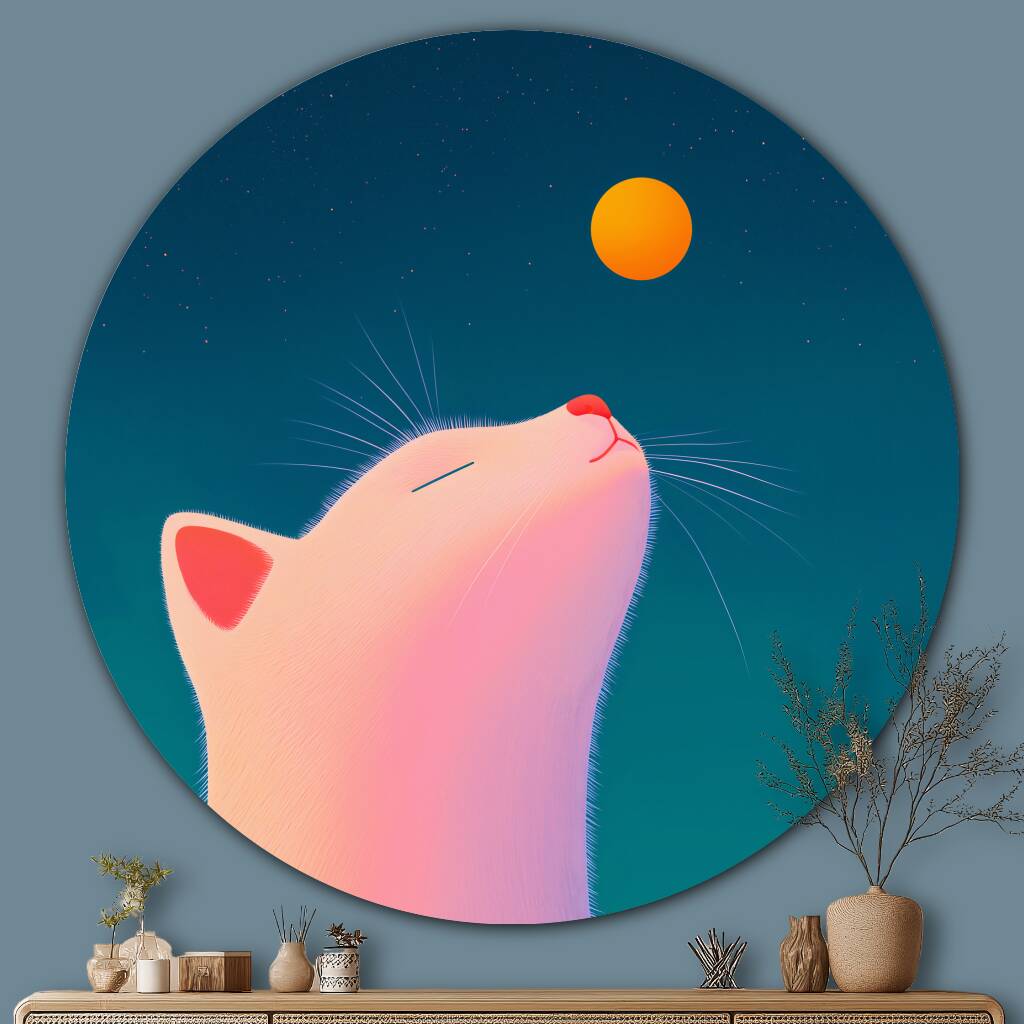 Sniffing the Moon sfeer foto
