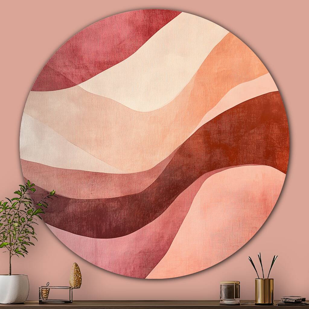 Bekijk Rhubarb Waves (Rond)