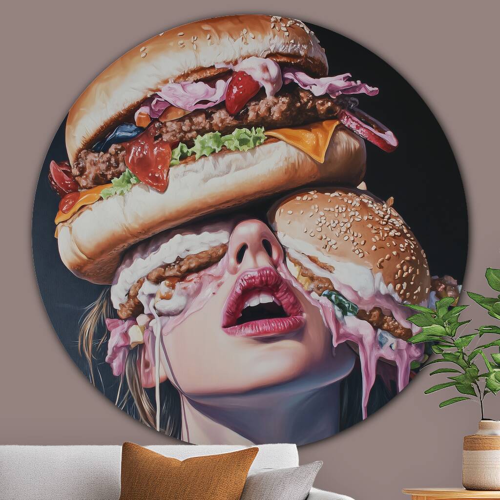 Bekijk Junkfood (Rond)