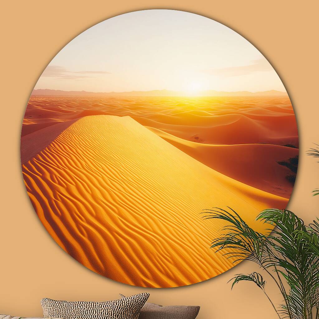 Bekijk Golden Hour (Rond)