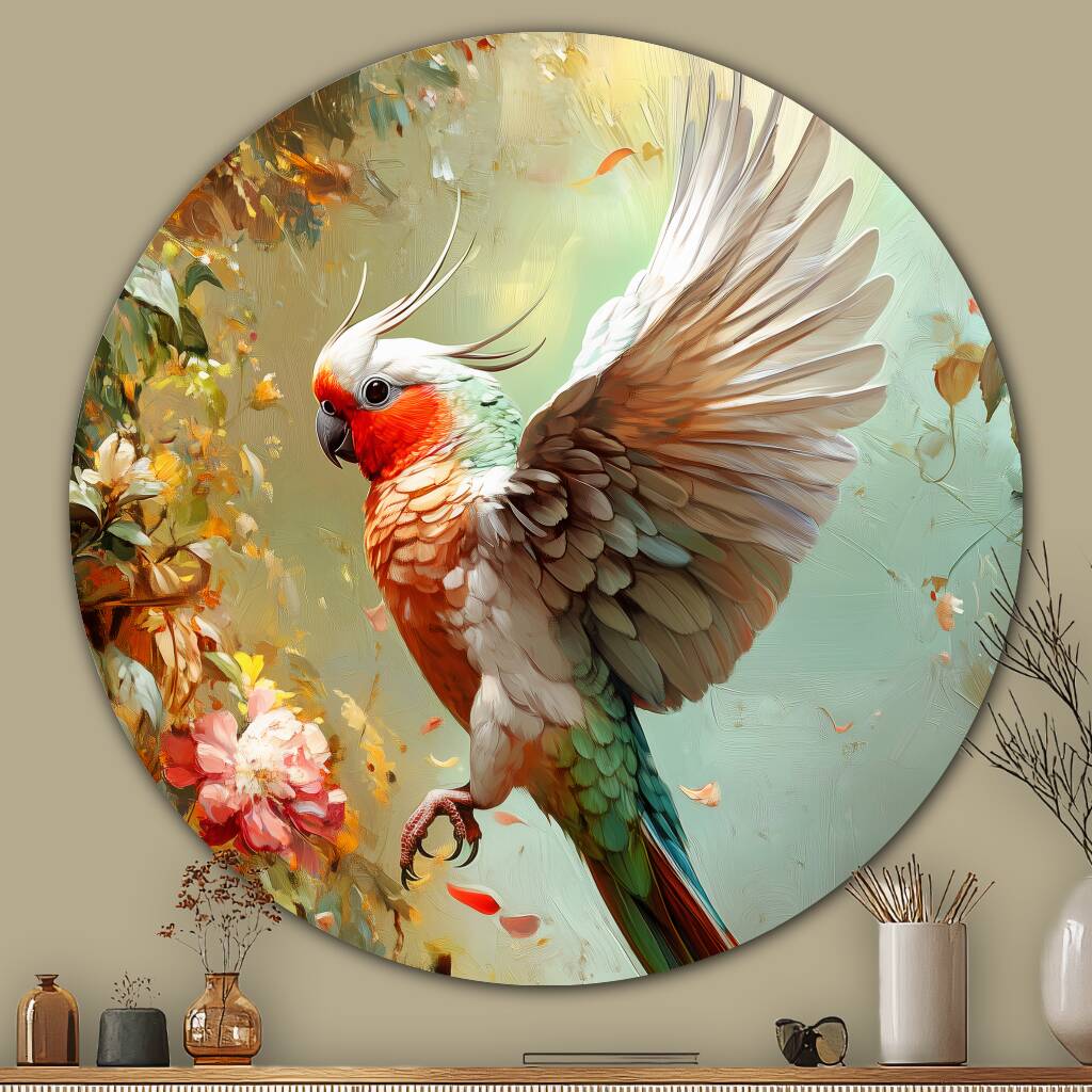 Bekijk Cockatoo Beauty (Rond)