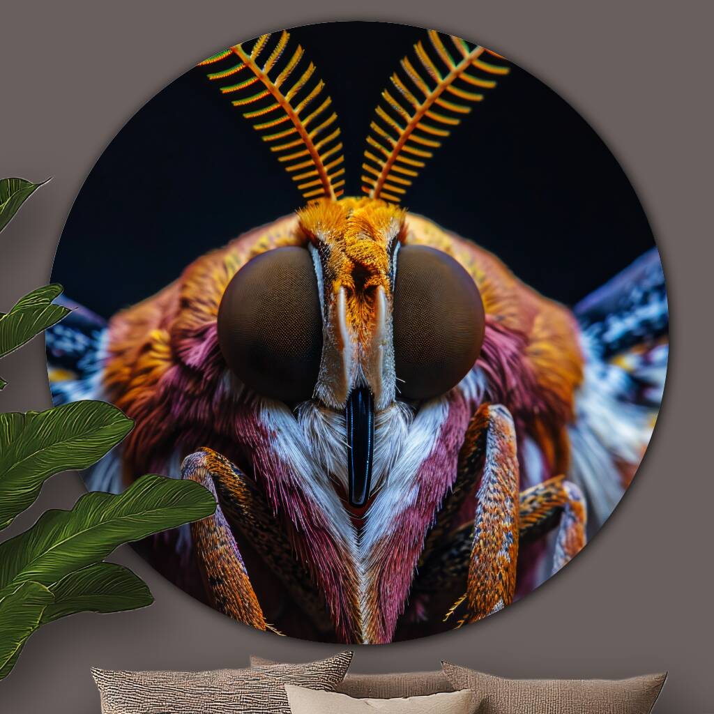 Bekijk Atlas Moth (Rond)
