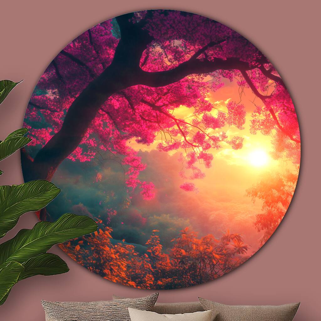Bekijk Blossom Morning (Rond)