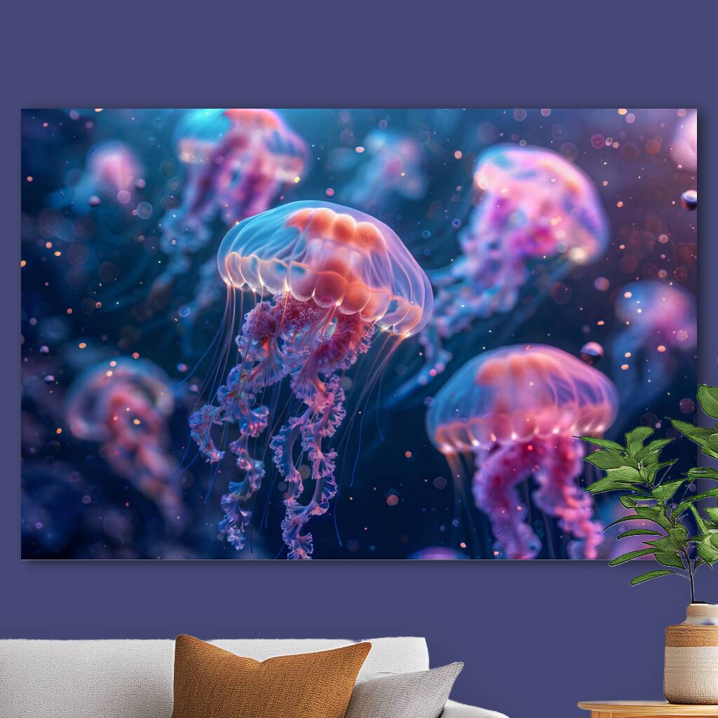Bekijk Moon Jellyfish (Liggend)