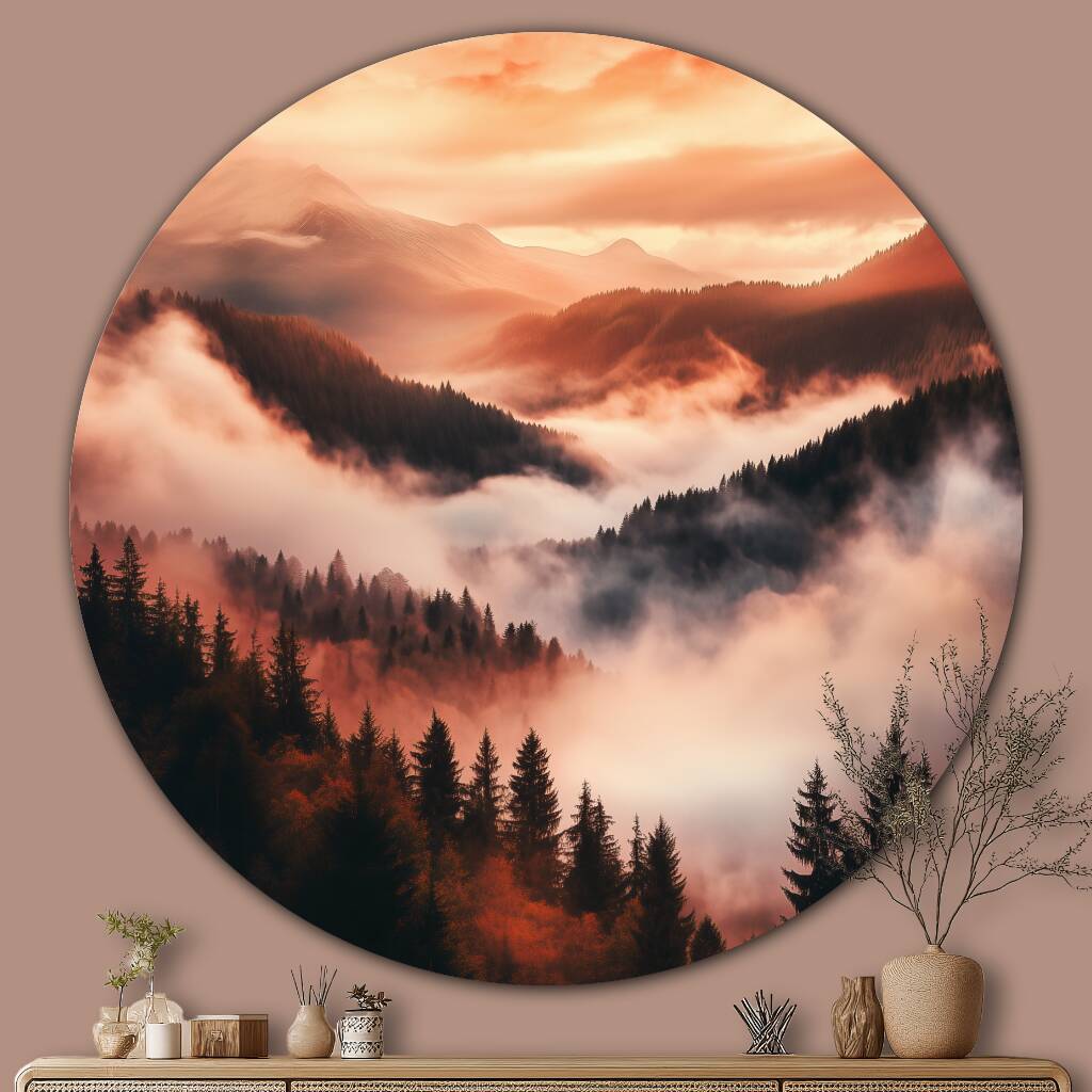 Misty Mountain sfeer foto