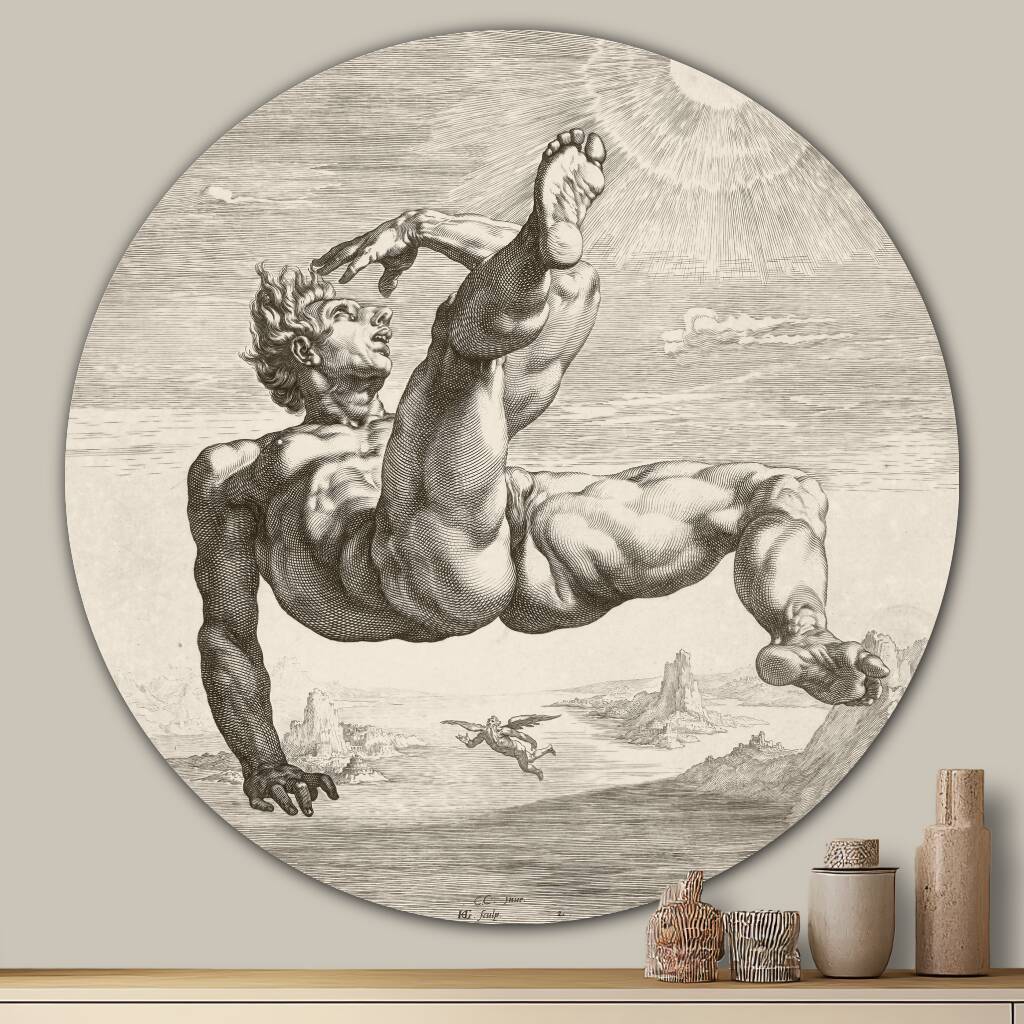 Bekijk De vier vallers: Icarus (Rond)