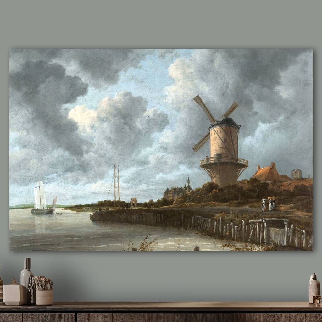 Bekijk De molen bij Wijk bij Duurstede (Liggend)