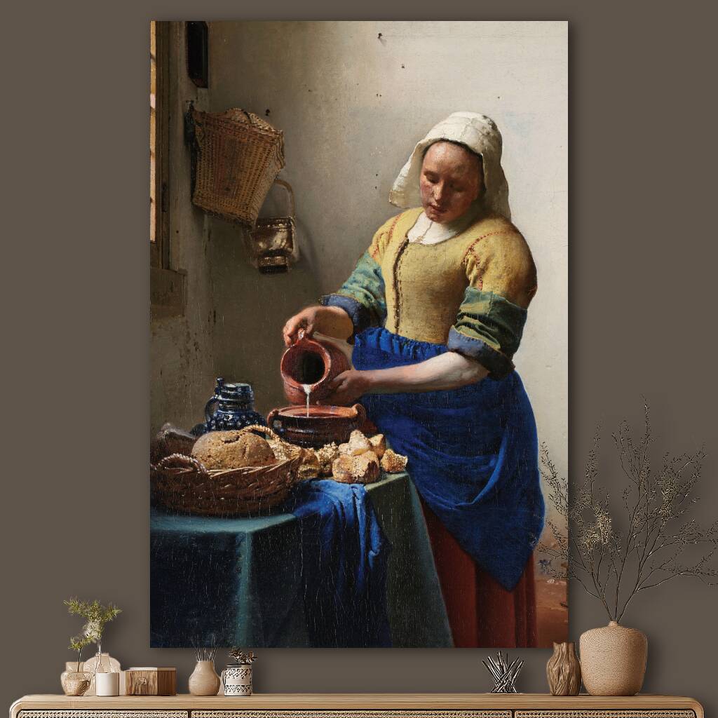 Bekijk Het Melkmeisje (Staand)