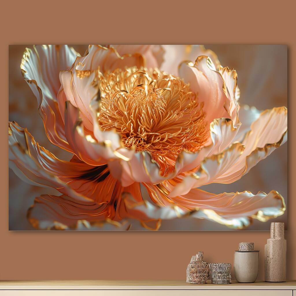 Bekijk Pinkish Peony (Liggend)
