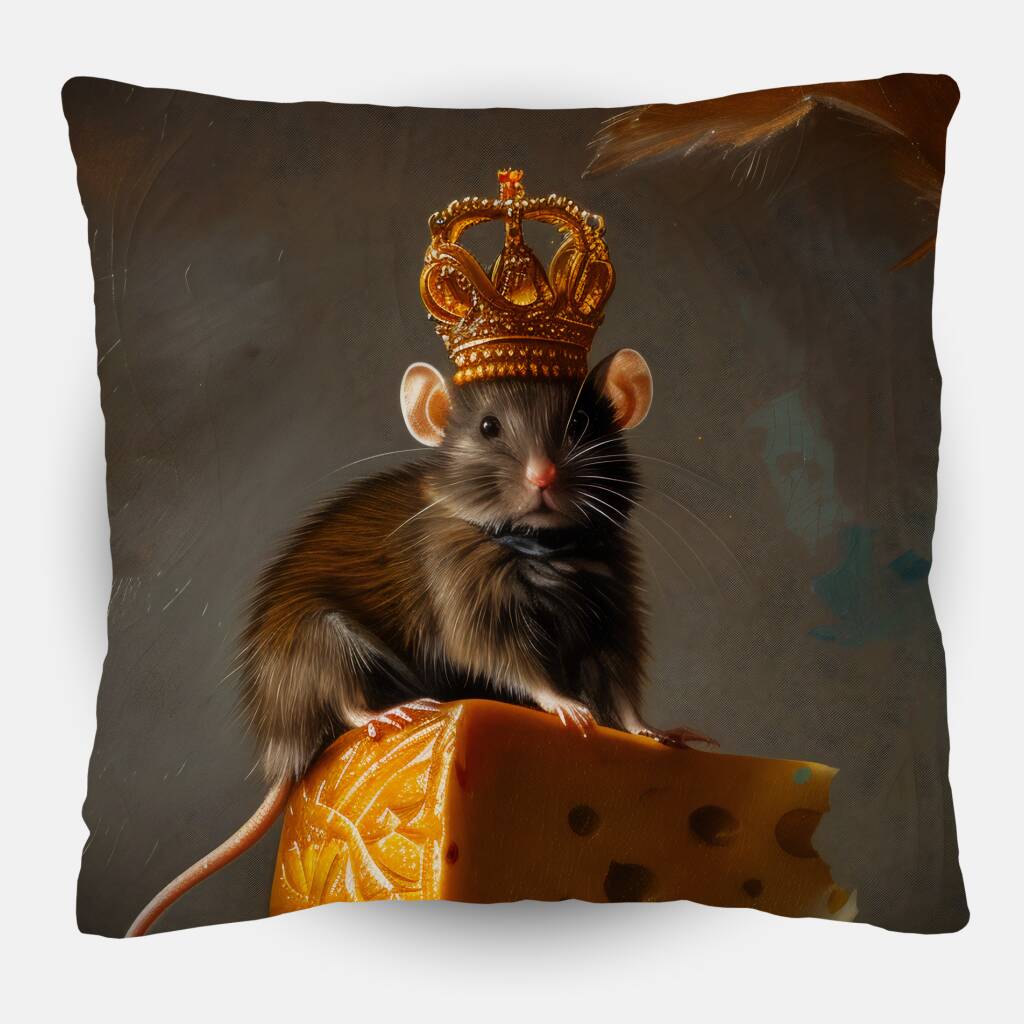 Bekijk King of Cheese (Sierkussen)