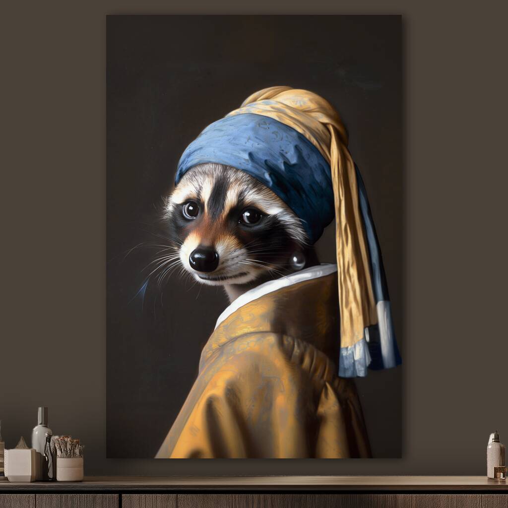 Bekijk Pearly Raccoon (Staand)