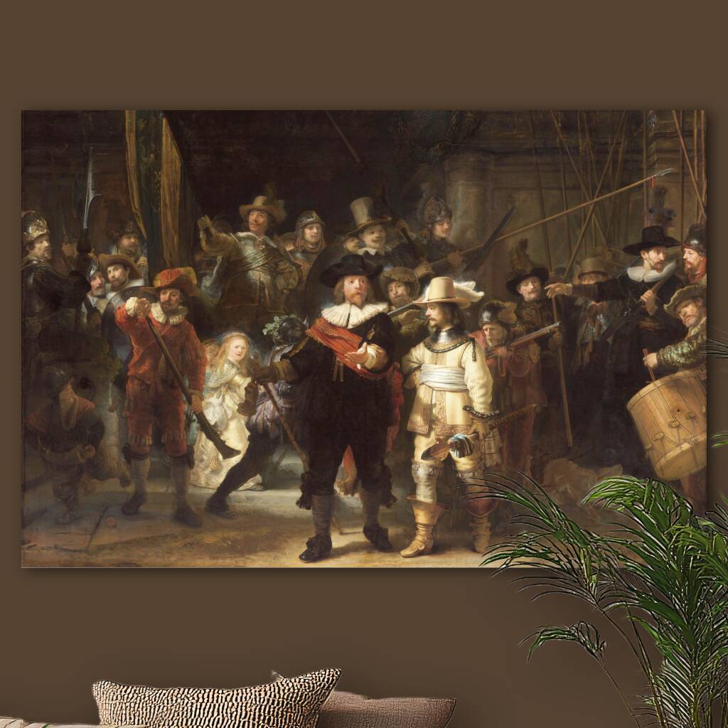 Bekijk De Nachtwacht (Liggend)