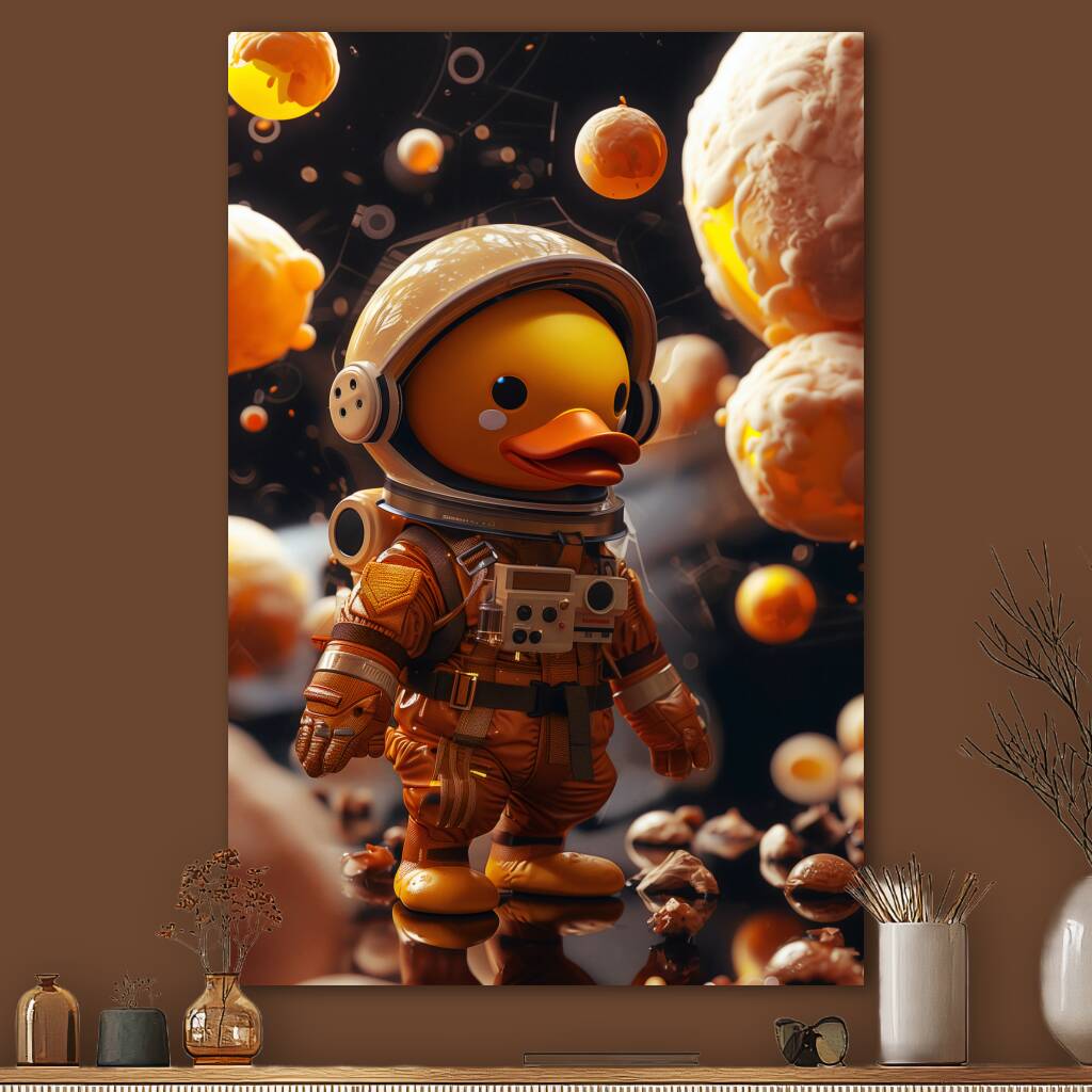 Space Duck sfeer foto