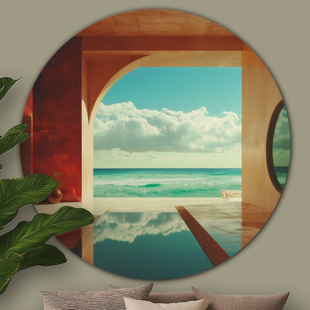 Bekijk Ocean View (Rond)
