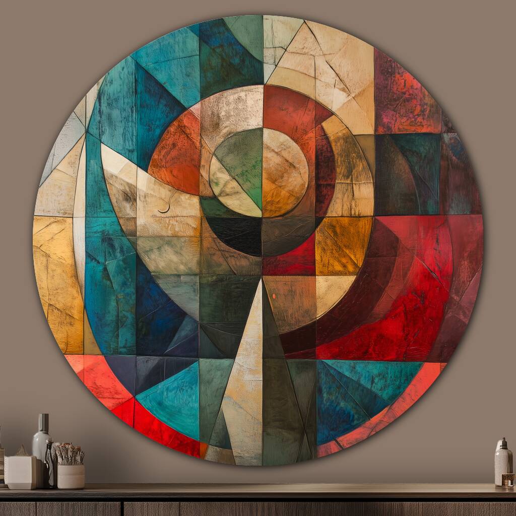 Bekijk Fragmented Harmony (Rond)