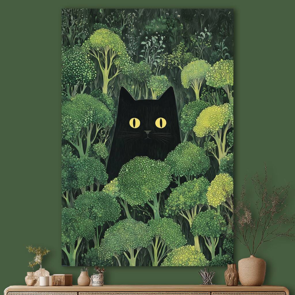 Bekijk Broccoli Cat (Staand)