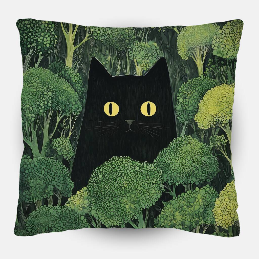 Bekijk Broccoli Cat (Sierkussen)