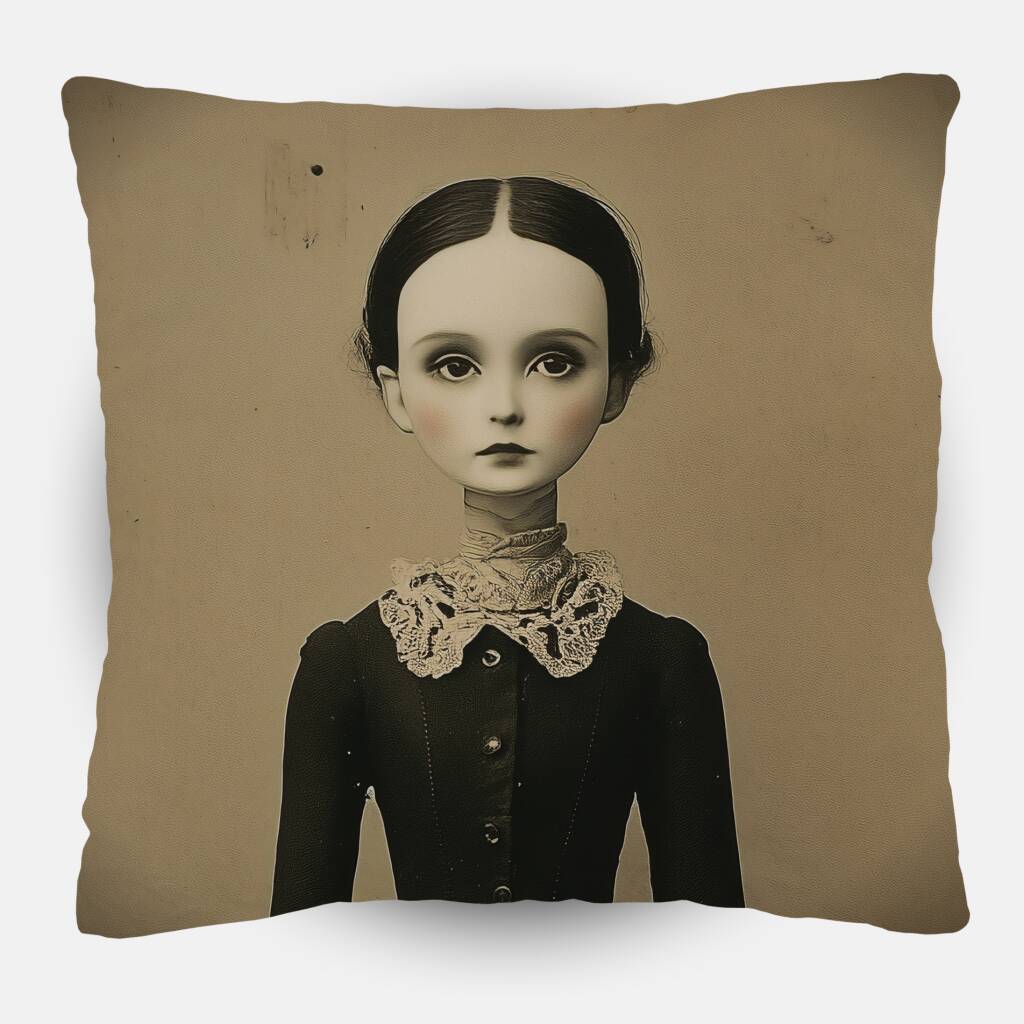 Bekijk Black Dress Doll (Sierkussen)