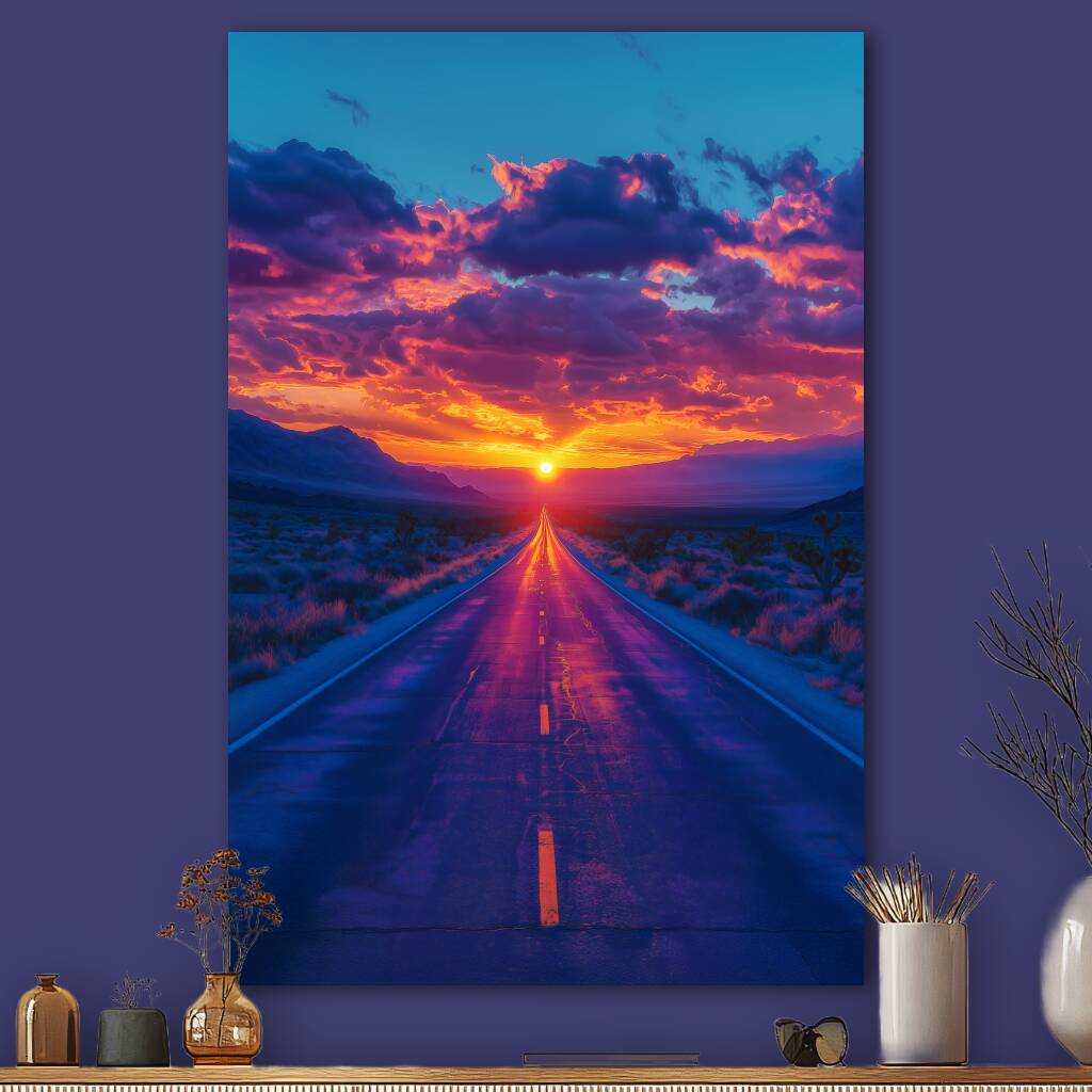 Bekijk Sunset Road (Staand)