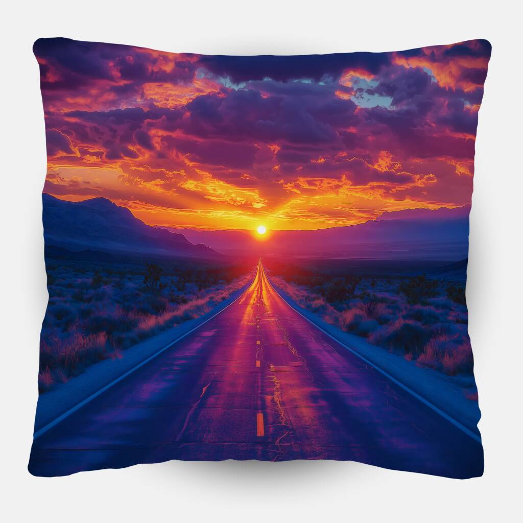 Bekijk Sunset Road (Sierkussen)