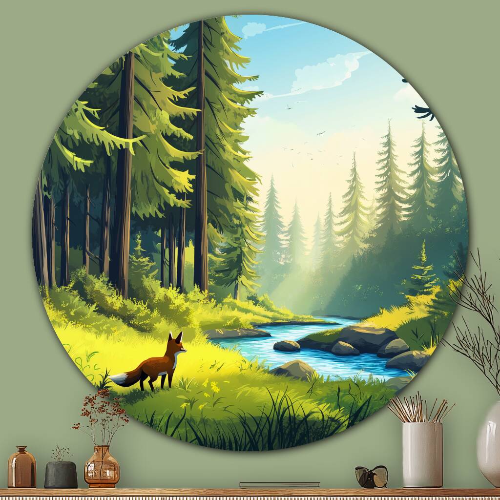 Bekijk Fox Paradise (Rond)