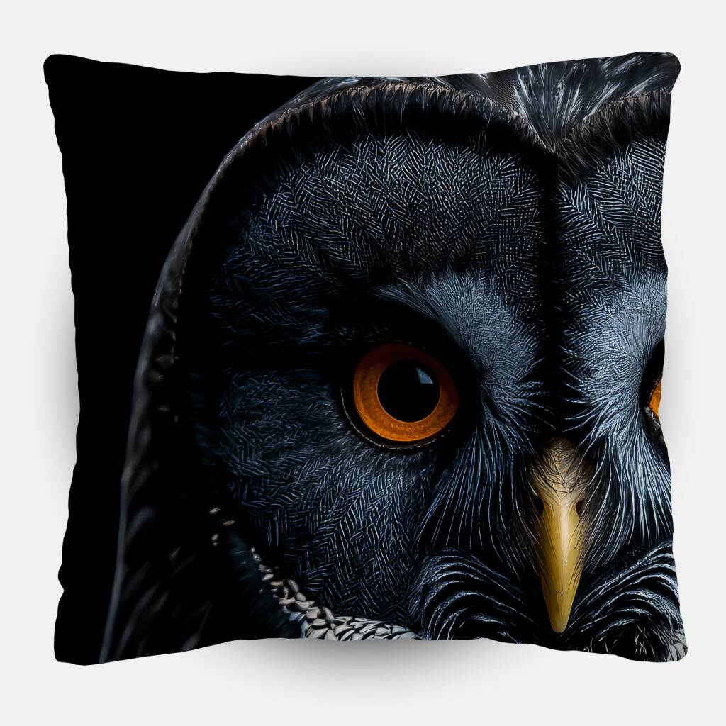 Bekijk Black Owl (Sierkussen)