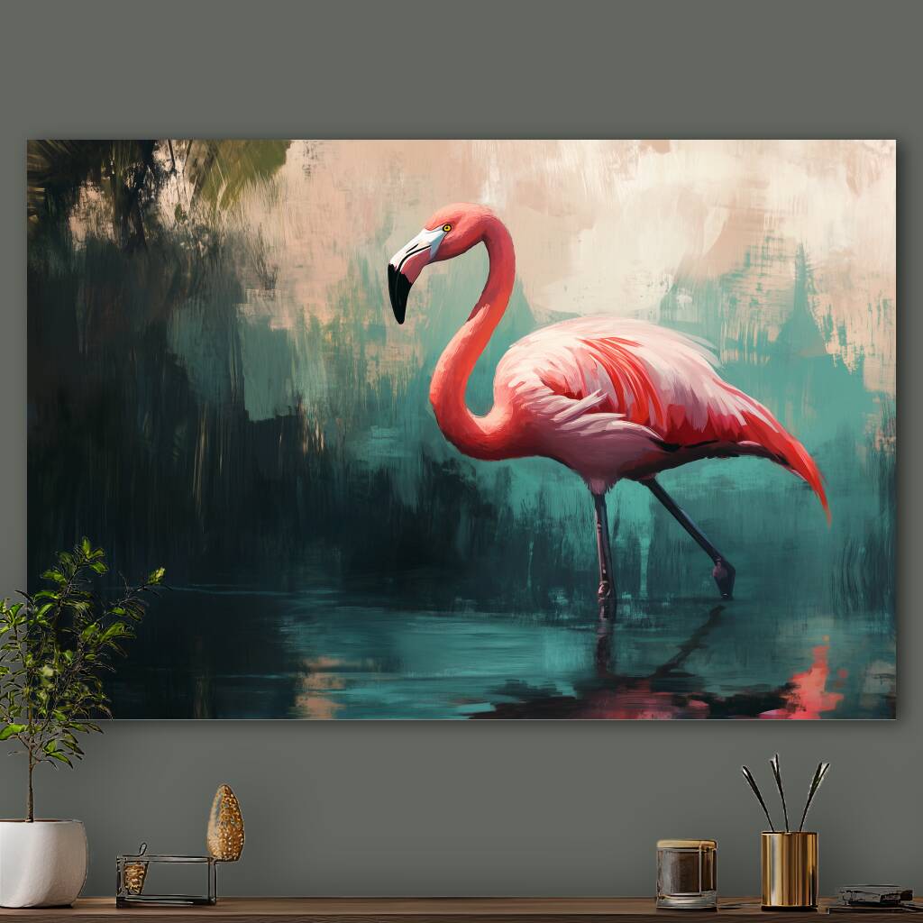 Bekijk Walking Flamingo