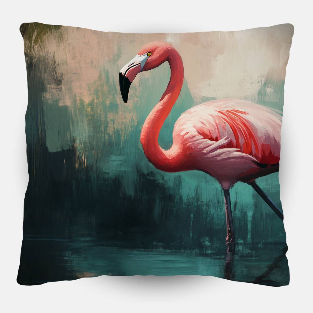 Bekijk Walking Flamingo (Sierkussen)