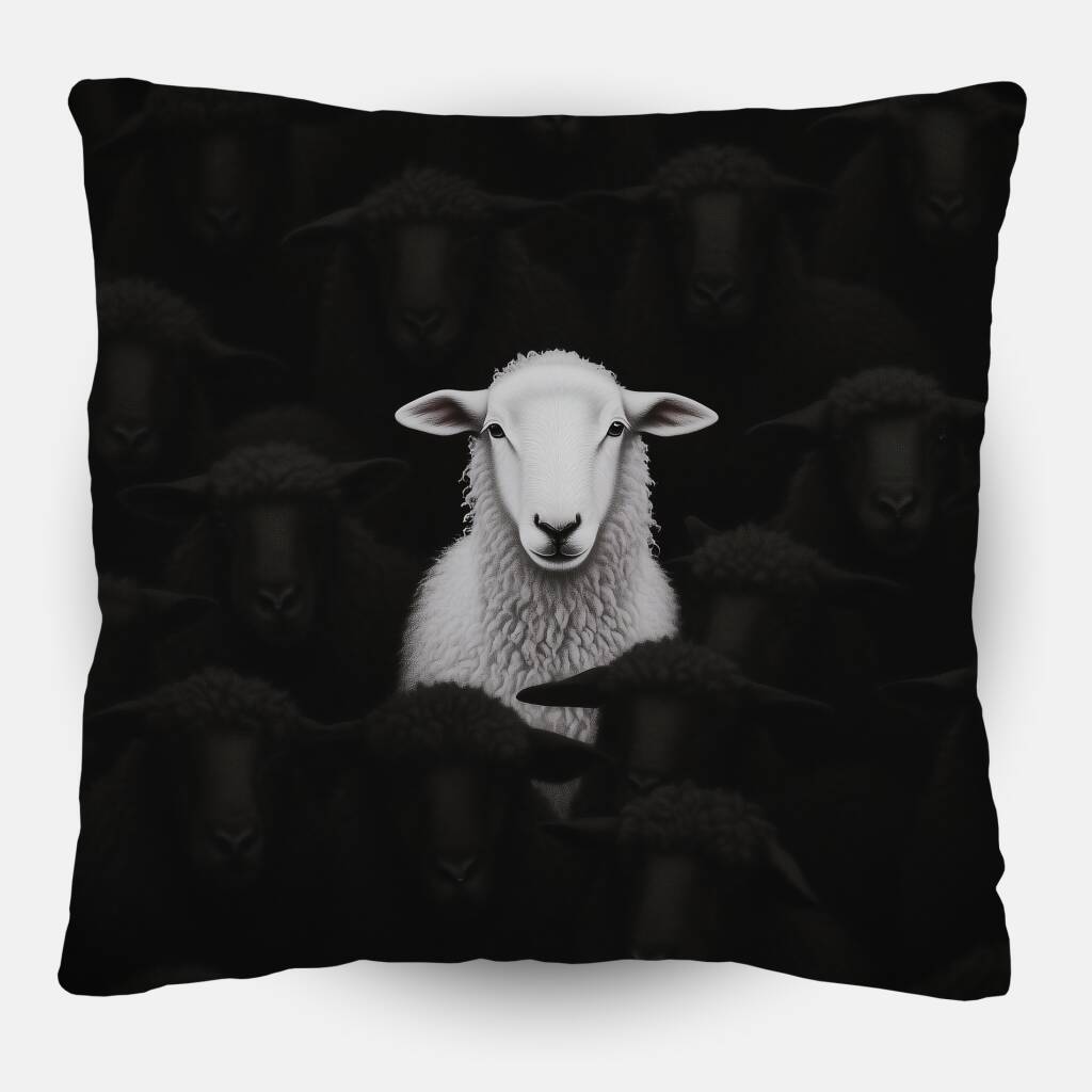 Bekijk The White Sheep (Sierkussen)
