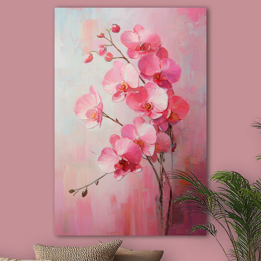 Bekijk Pink Moth Orchid (Staand)