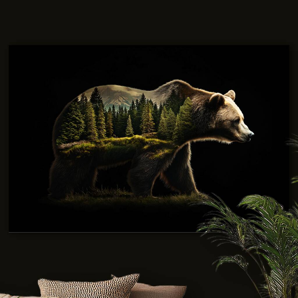 Bekijk Forest Bear (Liggend)