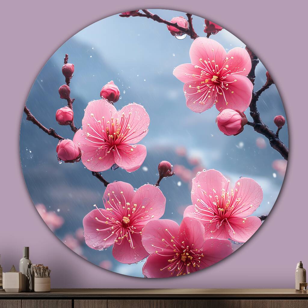 Bekijk Mountain Flower (Rond)