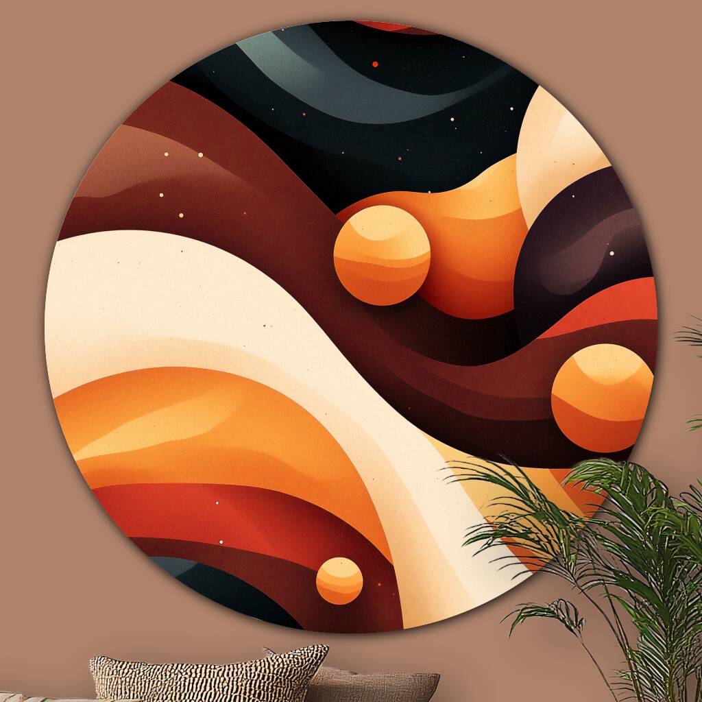 Bekijk Abstract Universe (Rond)