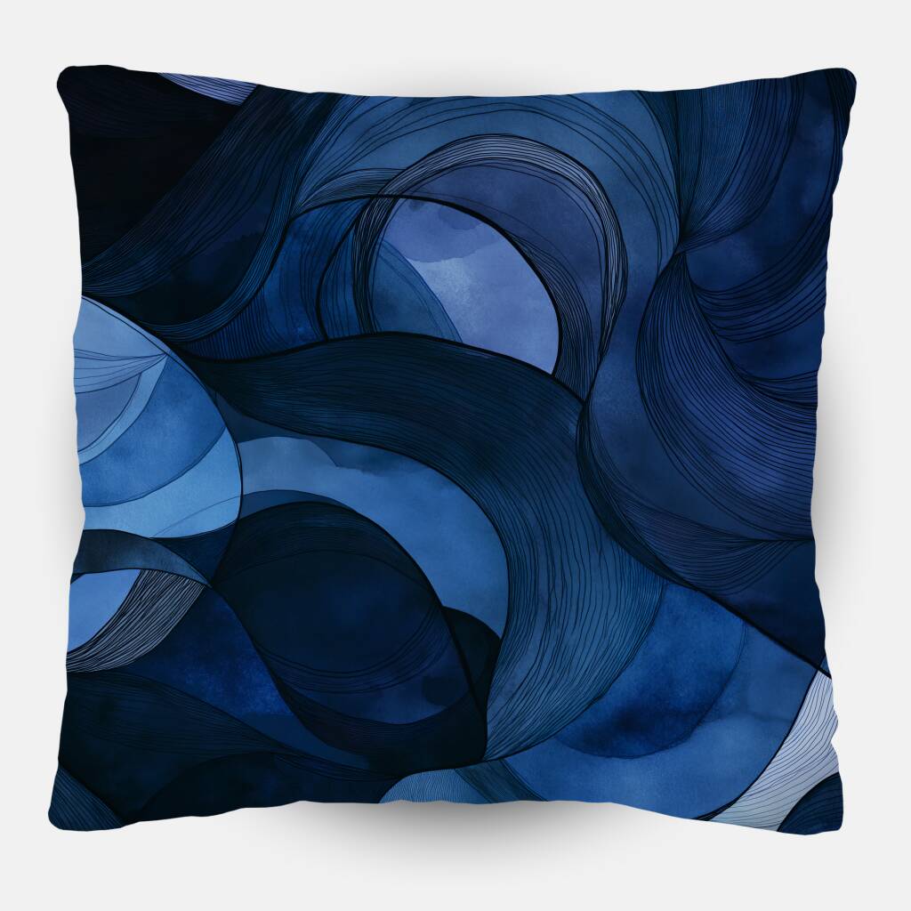 Bekijk Interconnected Blues (Sierkussen)