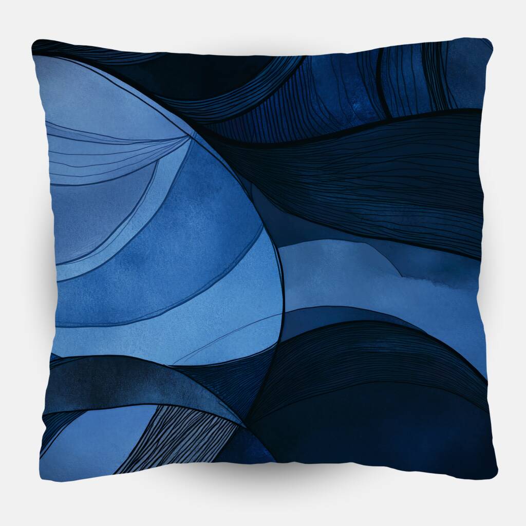 Bekijk Interconnected Blues (Sierkussen)