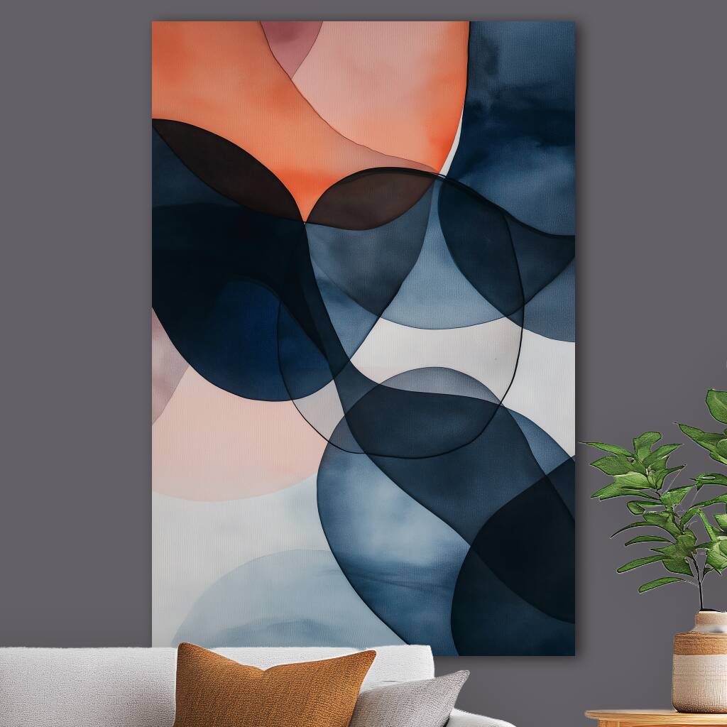 Bekijk Interconnected Hues (Staand)